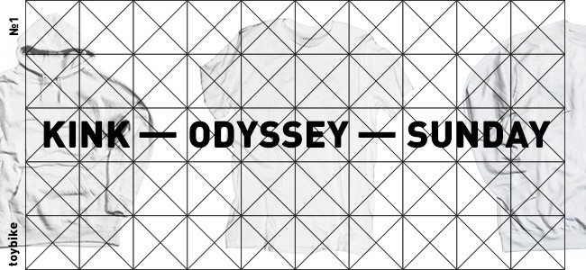 Поставка одежды от ODYSSEY, SUNDAY и KINK!